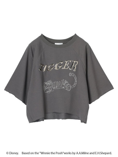 Green Parks「Winnie　the　Pooh/ショート丈プルオーバー」|Tシャツ・カットソー|