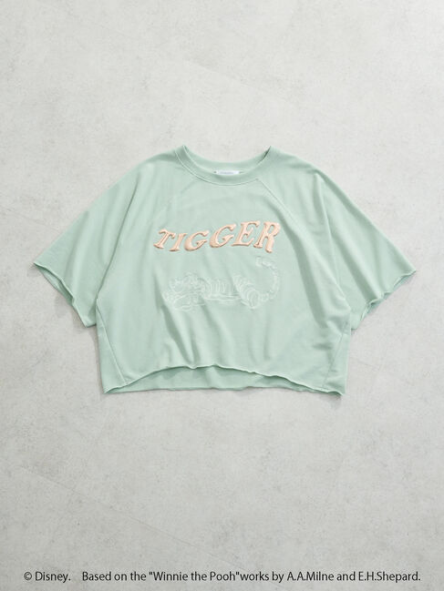 Green Parks「Winnie　the　Pooh/ショート丈プルオーバー」|Tシャツ・カットソー|Mint
