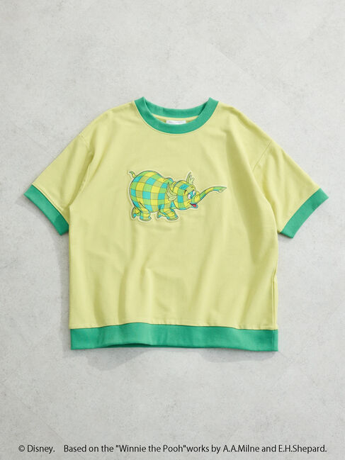 Green Parks「Winnie　the　Pooh/ワッペンリンガーTEE」|Tシャツ・カットソー|Green