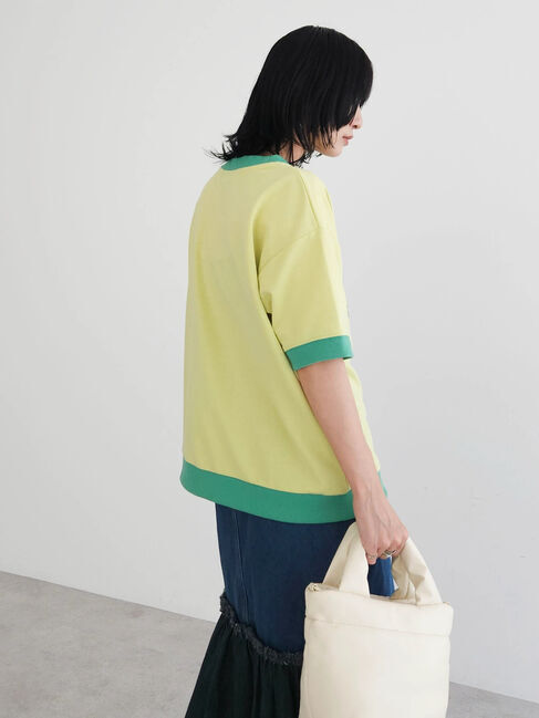 Green Parks「Winnie　the　Pooh/ワッペンリンガーTEE」|Tシャツ・カットソー|