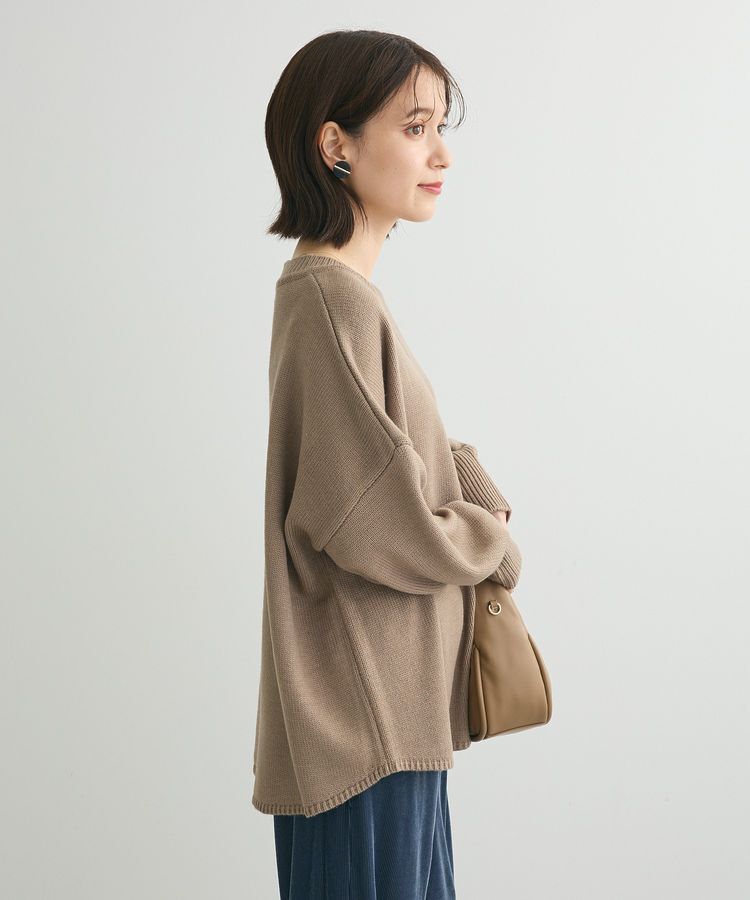 Green Parks「洗える Vネックニットプルオーバー」|ニット・セーター|