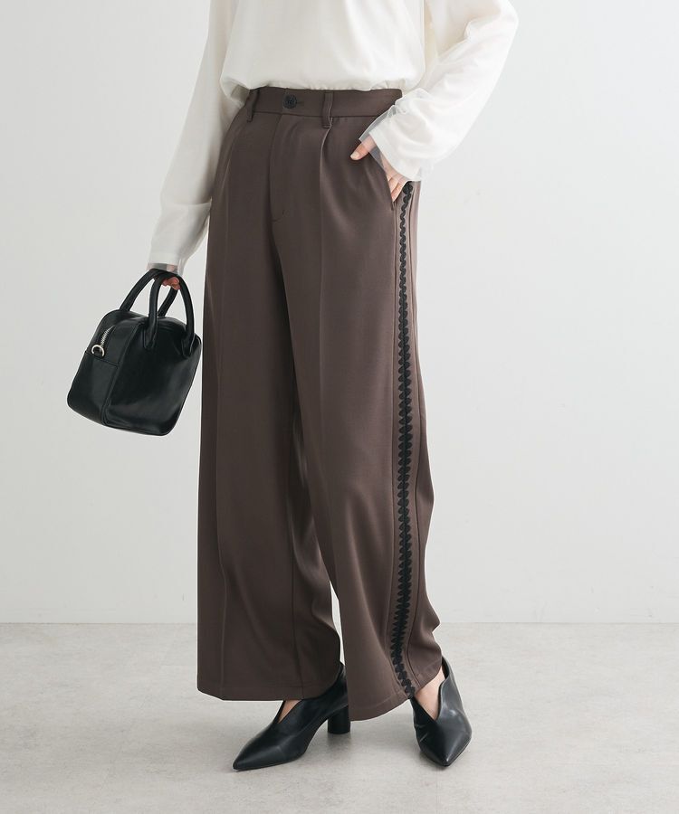 Green Parks「・ELENCARE DUE サイド刺繍ラインパンツ」|その他|