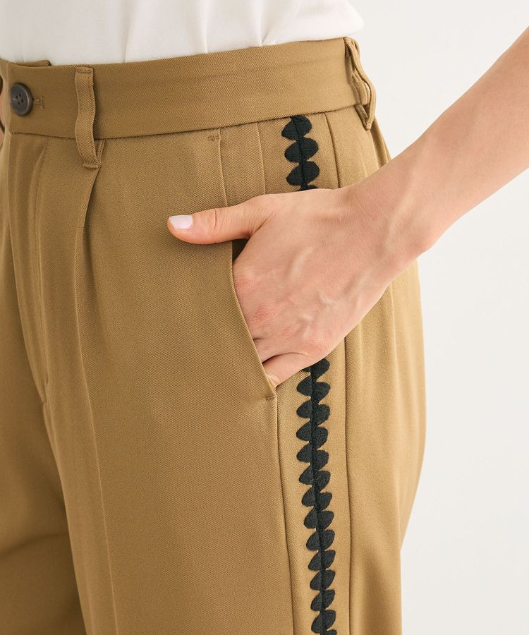 Green Parks「・ELENCARE DUE サイド刺繍ラインパンツ」|その他|