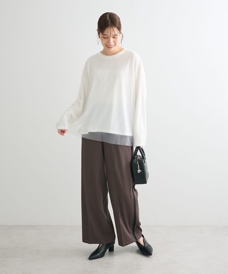 Green Parks「・ELENCARE DUE サイド刺繍ラインパンツ」|その他|