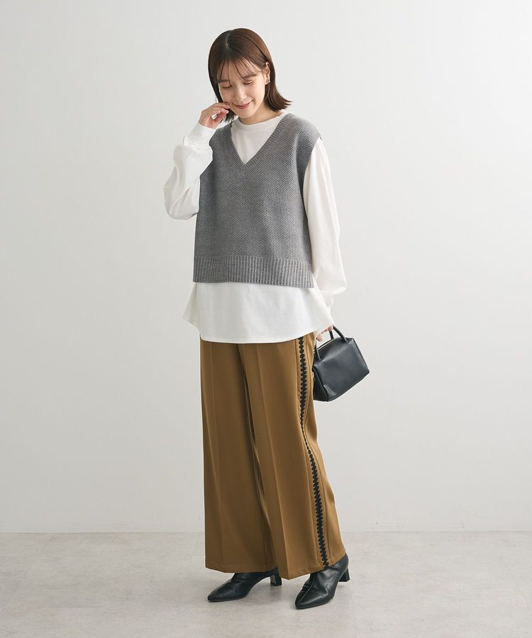 Green Parks「・ELENCARE DUE サイド刺繍ラインパンツ」|その他|