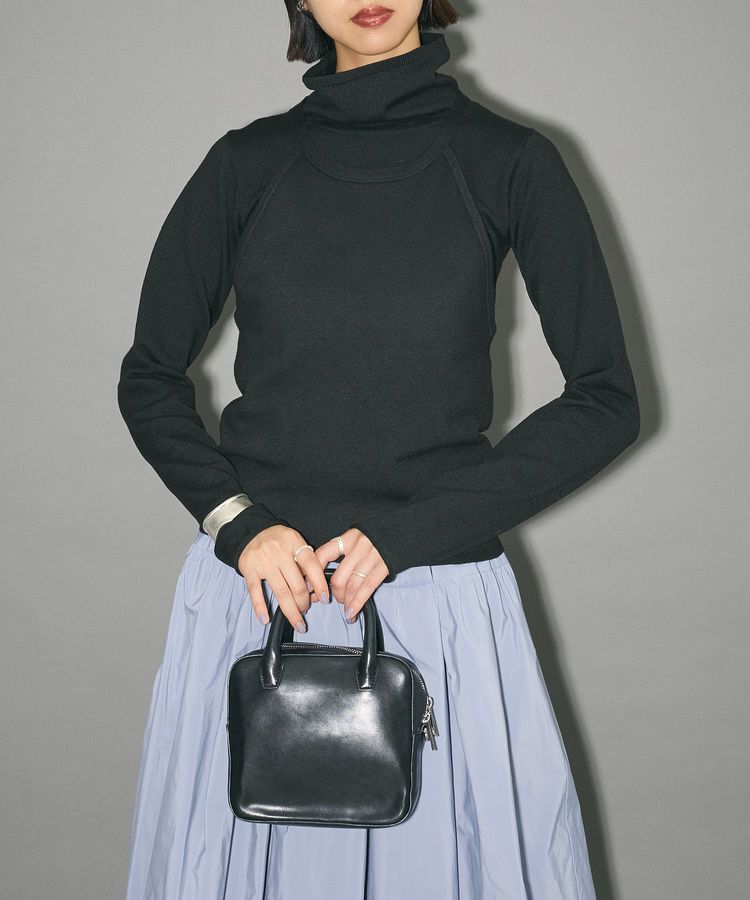 AnriettMusee「ハイネックニット+ホルターネックニット」|ニット・セーター|