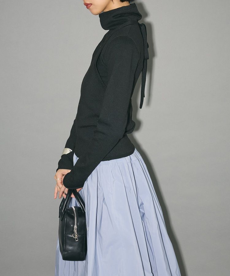 AnriettMusee「ハイネックニット+ホルターネックニット」|ニット・セーター|