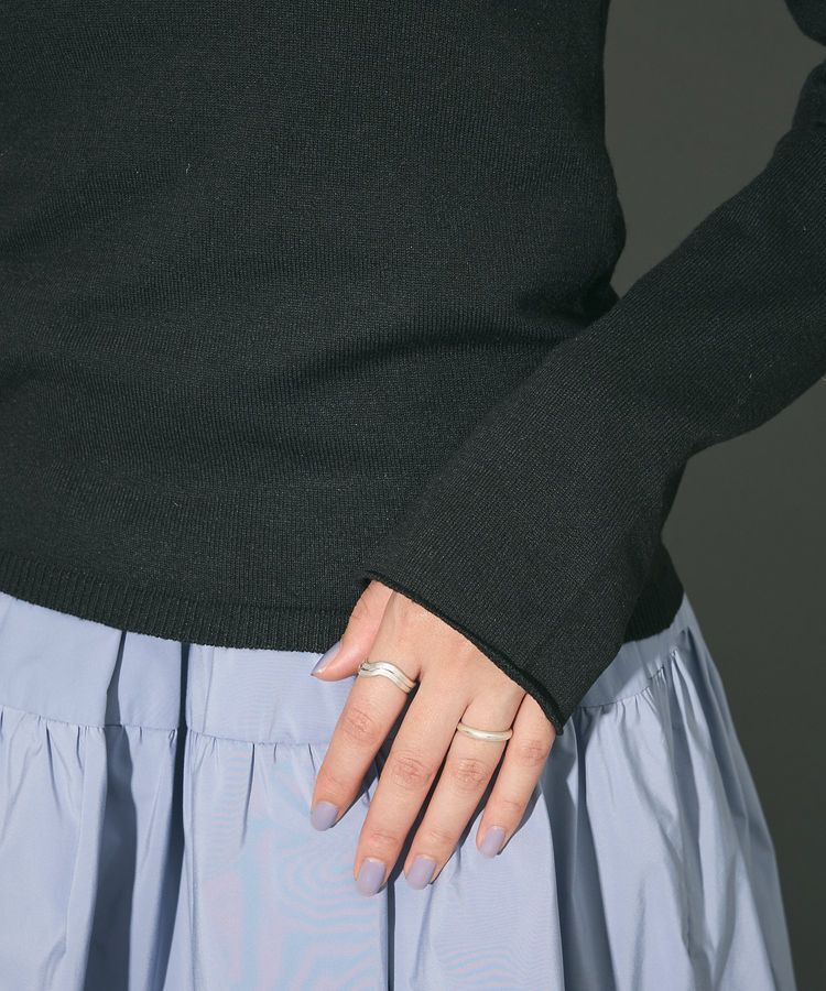 AnriettMusee「ハイネックニット+ホルターネックニット」|ニット・セーター|