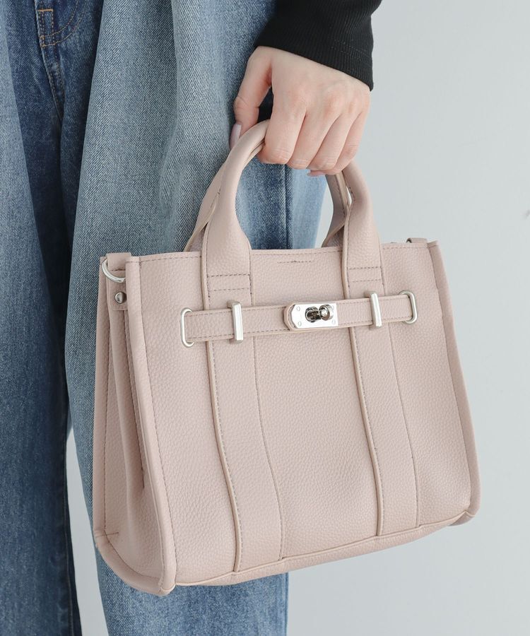 Green Parks「・KOSSORECO 2wayベルトスクエアミニバッグ」|ショルダー・メッセンジャー|Pink