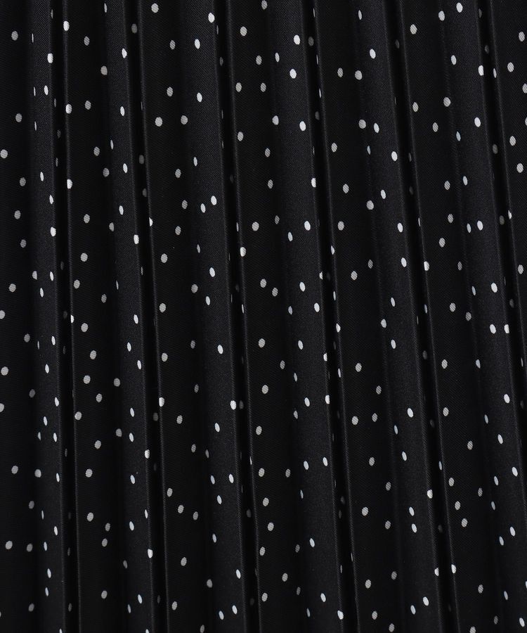 Green Parks「微光沢 柄プリーツスカート」|スカート|