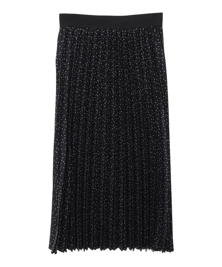 Green Parks「微光沢 柄プリーツスカート」|スカート|