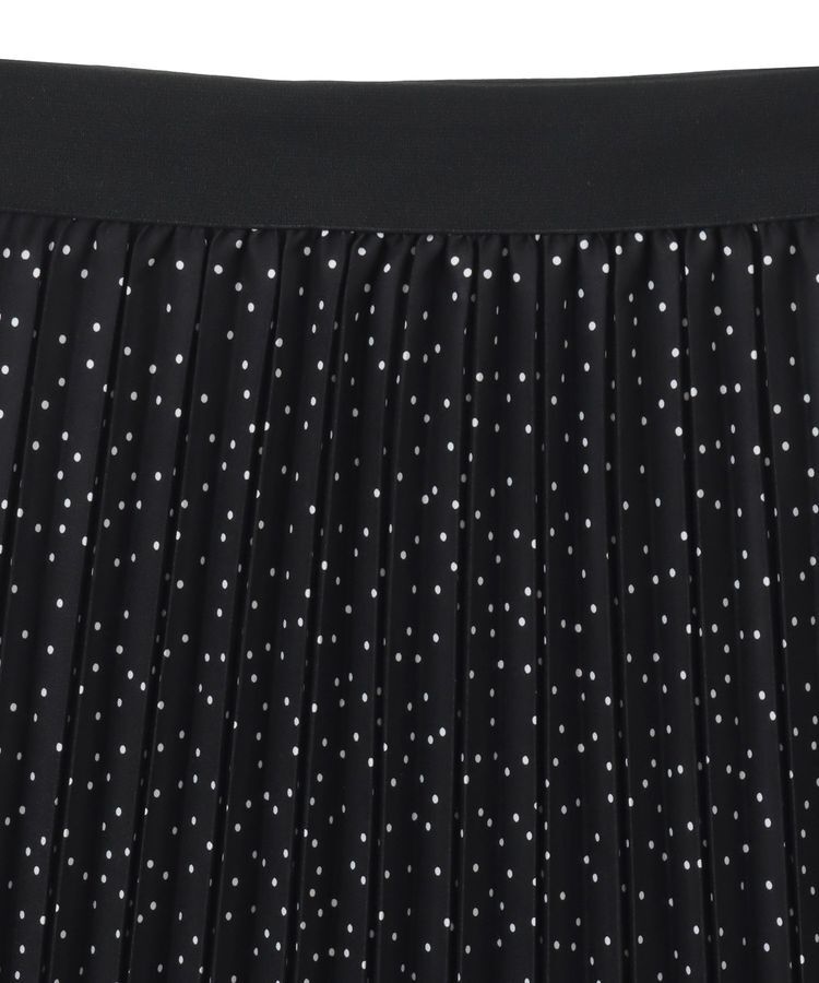 Green Parks「微光沢 柄プリーツスカート」|スカート|