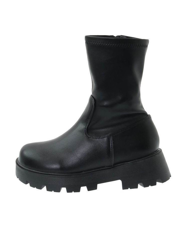 Green Parks「・LENA 厚底ストレッチショートブーツ」|ショートブーツ|