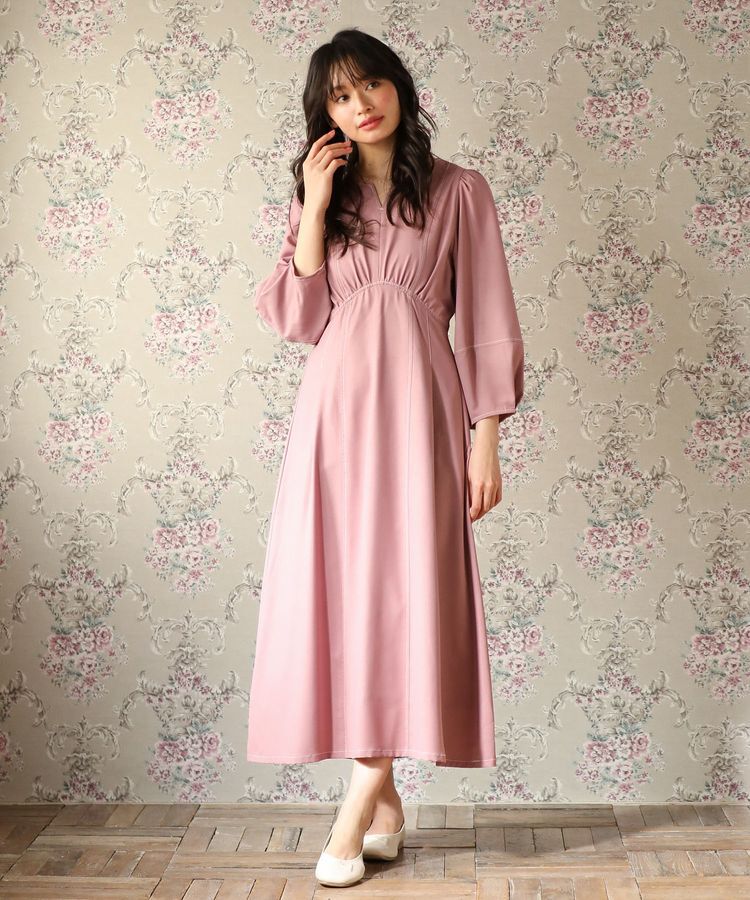 Green Parks「・ELENCARE DUEボリュームスリーブワンピース」|ワンピース|