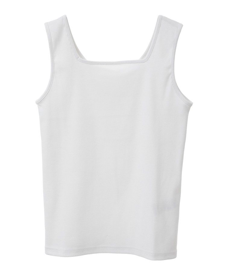 Green Parks「前後2Way ラメリブタンクトップ」|インナー|