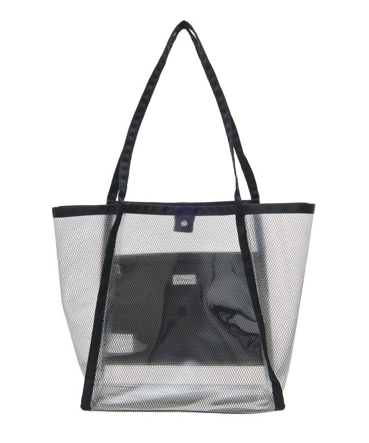 Green Parks「・QUON クリアトートバッグ」|トートバッグ|Black