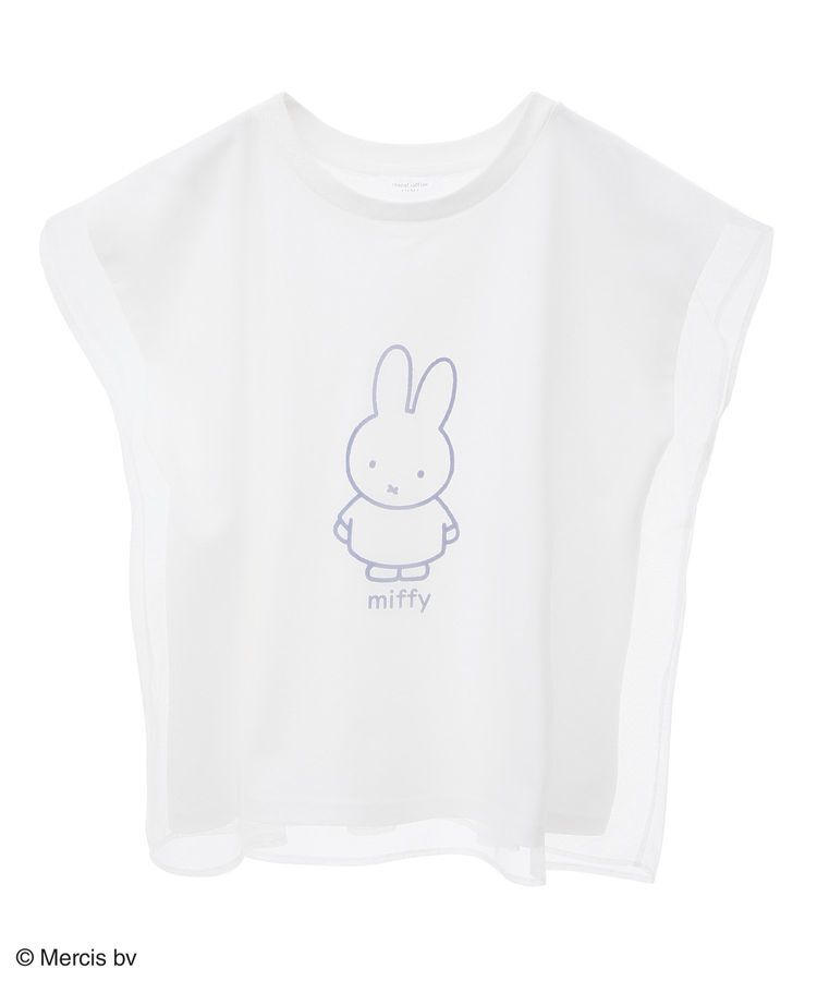 Green Parks「miffy/チュールドッキングプリントTシャツ」|Tシャツ・カットソー|