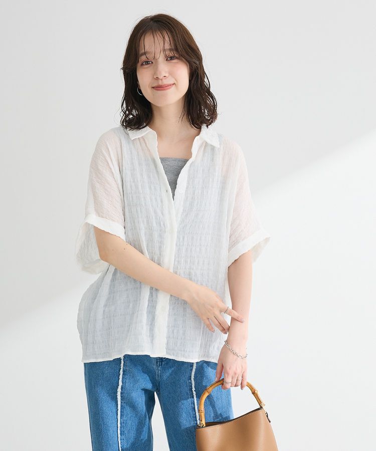 Green Parks「スクエアラメタンクトップ」|インナー|