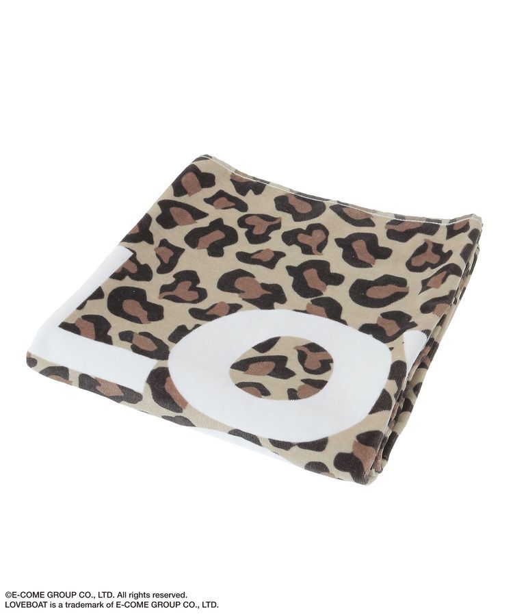 Green Parks「■LOVEBOAT レオパードビーチタオル」|ハンカチ|