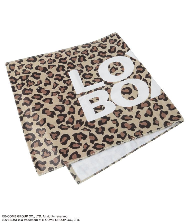 Green Parks「■LOVEBOAT レオパードビーチタオル」|ハンカチ|