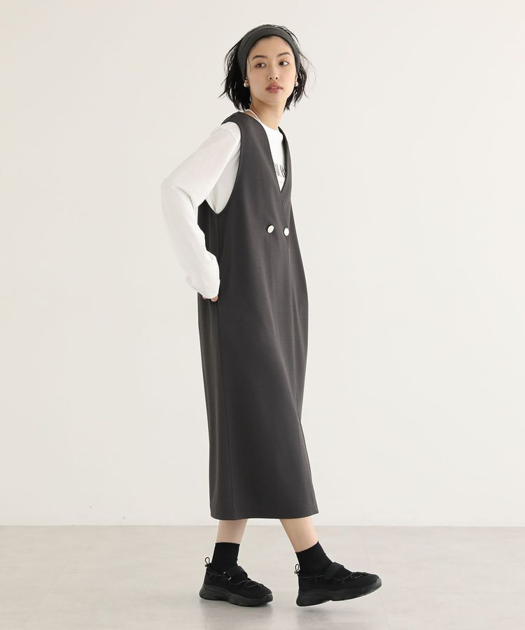 Green Parks「ジャケット風ジャンパースカート」|ジャンパースカート|