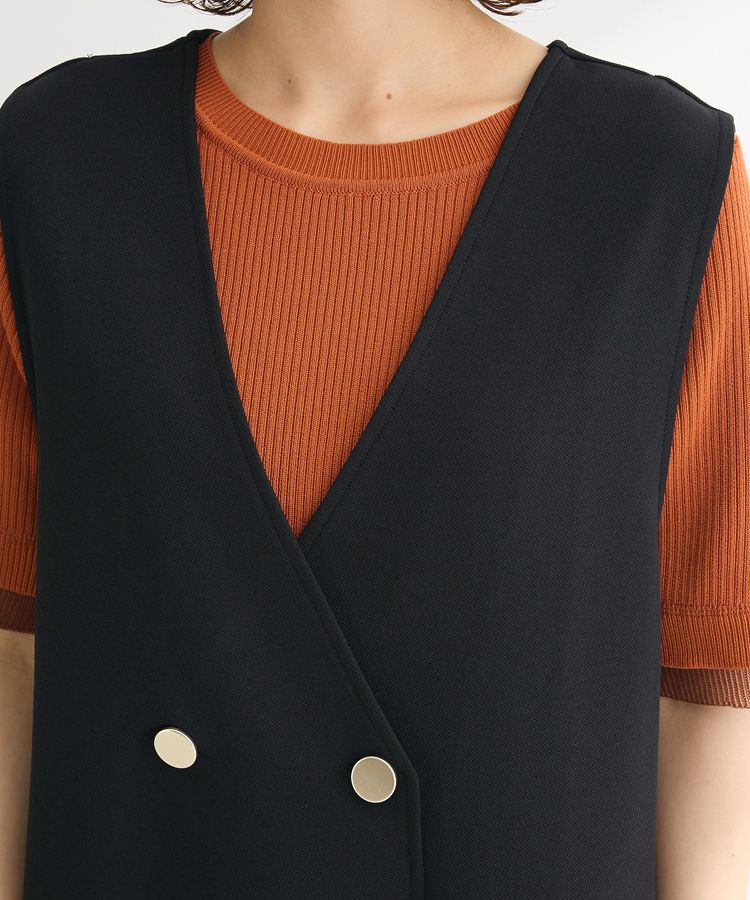 Green Parks「ジャケット風ジャンパースカート」|ジャンパースカート|