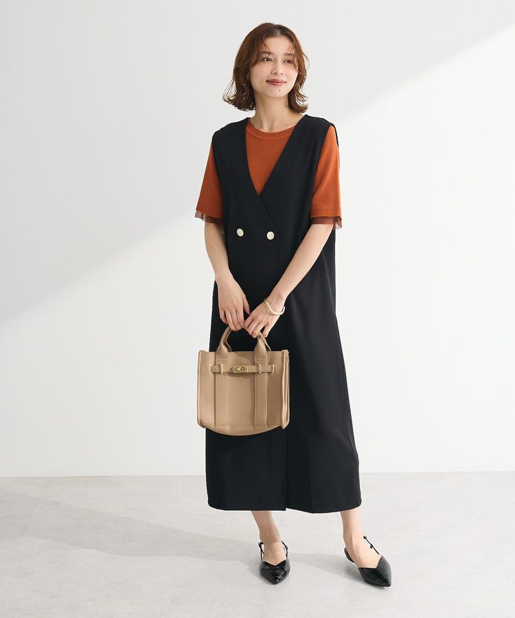 Green Parks「ジャケット風ジャンパースカート」|ジャンパースカート|