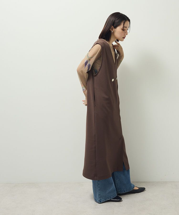 Green Parks「ジャケット風ジャンパースカート」|ジャンパースカート|