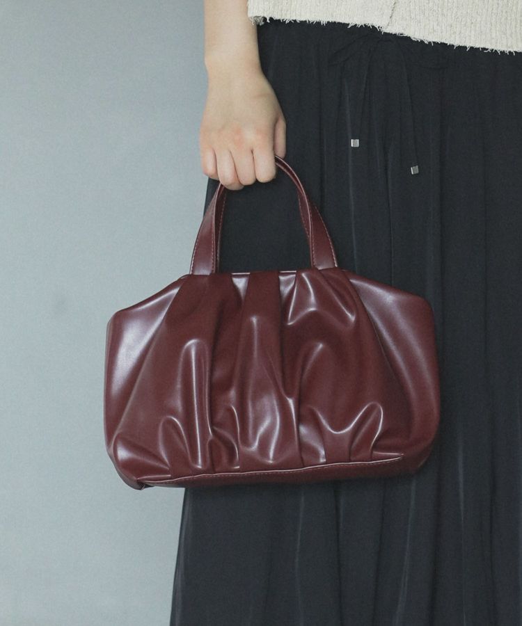 armonia「andmikka.タック2WAYボストンバッグ」|ショルダー・メッセンジャー|Red