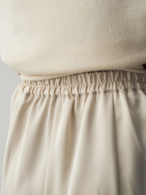 YECCA VECCA「サテンマーメイドスカート」|スカート|