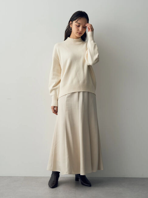 YECCA VECCA「サテンマーメイドスカート」|スカート|