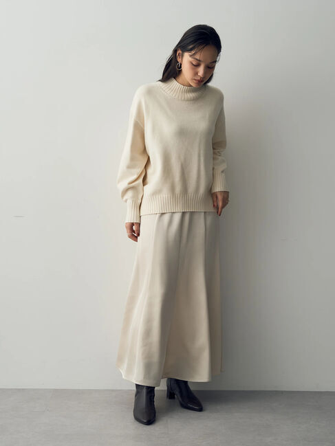 YECCA VECCA「サテンマーメイドスカート」|スカート|