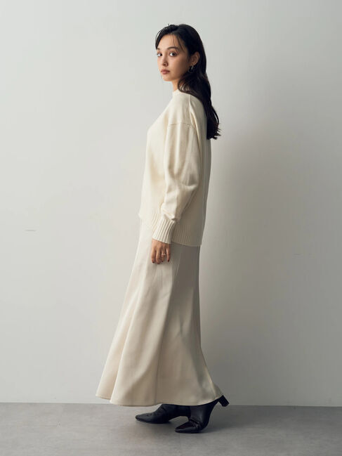 YECCA VECCA「サテンマーメイドスカート」|スカート|