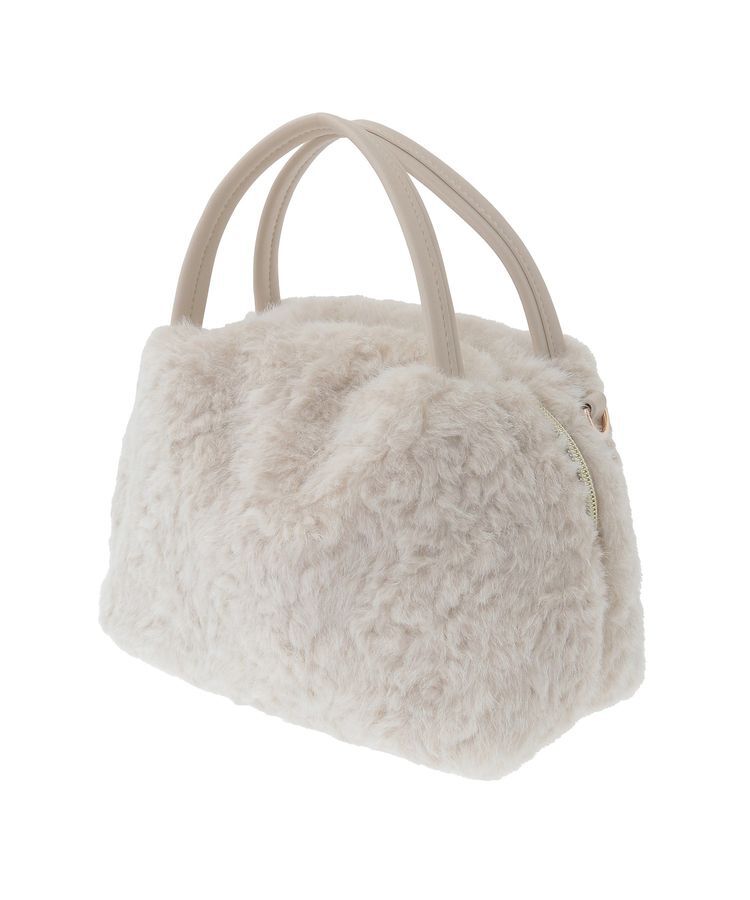 YECCA VECCA「【cache cache】エコファー２wayトート」|ショルダー・メッセンジャー|