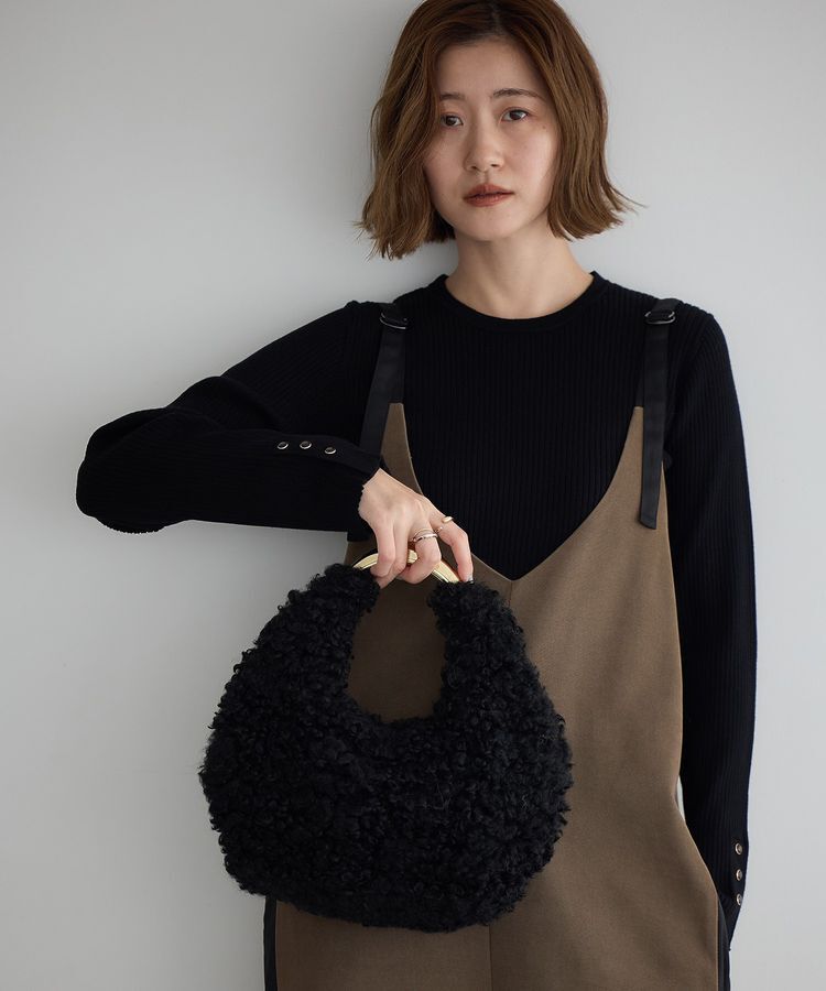 YECCA VECCA「【LE VERNIS】Sculpture mou mini」|ハンドバッグ|