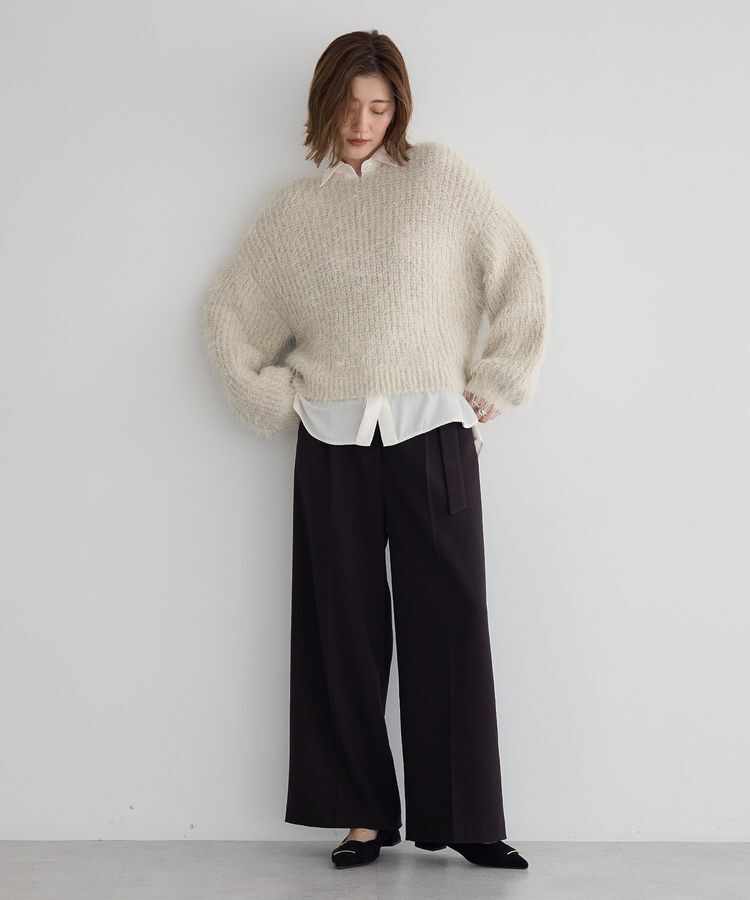 YECCA VECCA「ヴィンテージサテンシャツ」|シャツ・ブラウス|