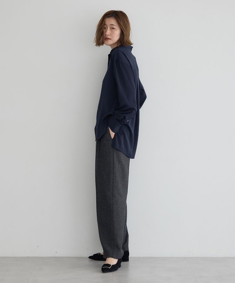 YECCA VECCA「ヴィンテージサテンシャツ」|シャツ・ブラウス|