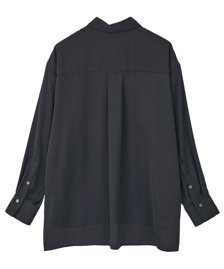 YECCA VECCA「ヴィンテージサテンシャツ」|シャツ・ブラウス|