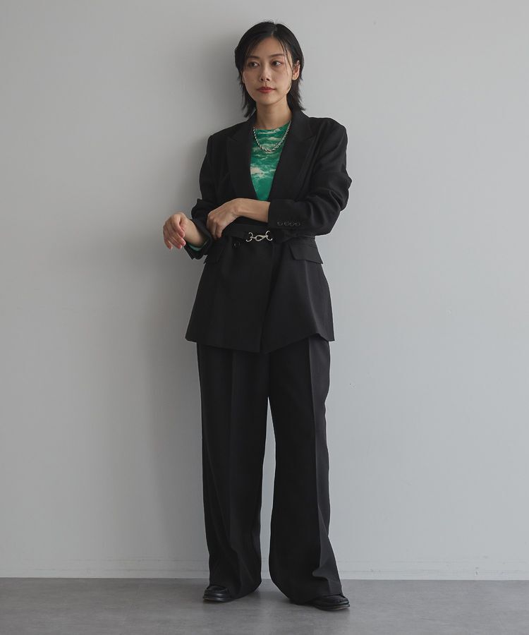 GARAGE OF GOOD CLOTHING「ベルト付きダブルテーラージャケット」|テーラードジャケット|