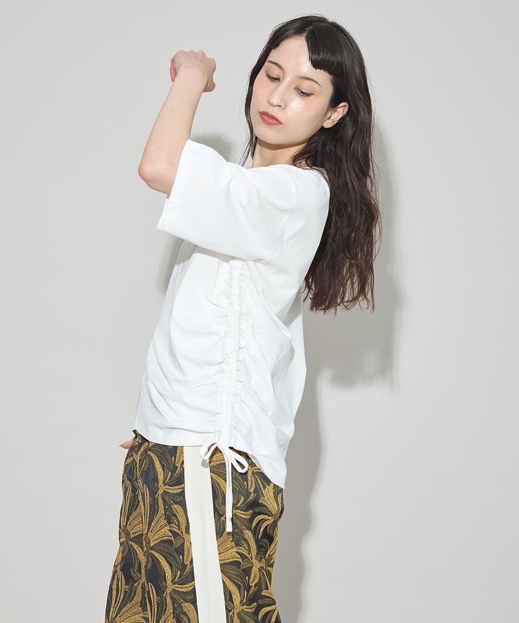 GARAGE OF GOOD CLOTHING「脇ドロストハーフスリーブプルオーバー」|Tシャツ・カットソー|