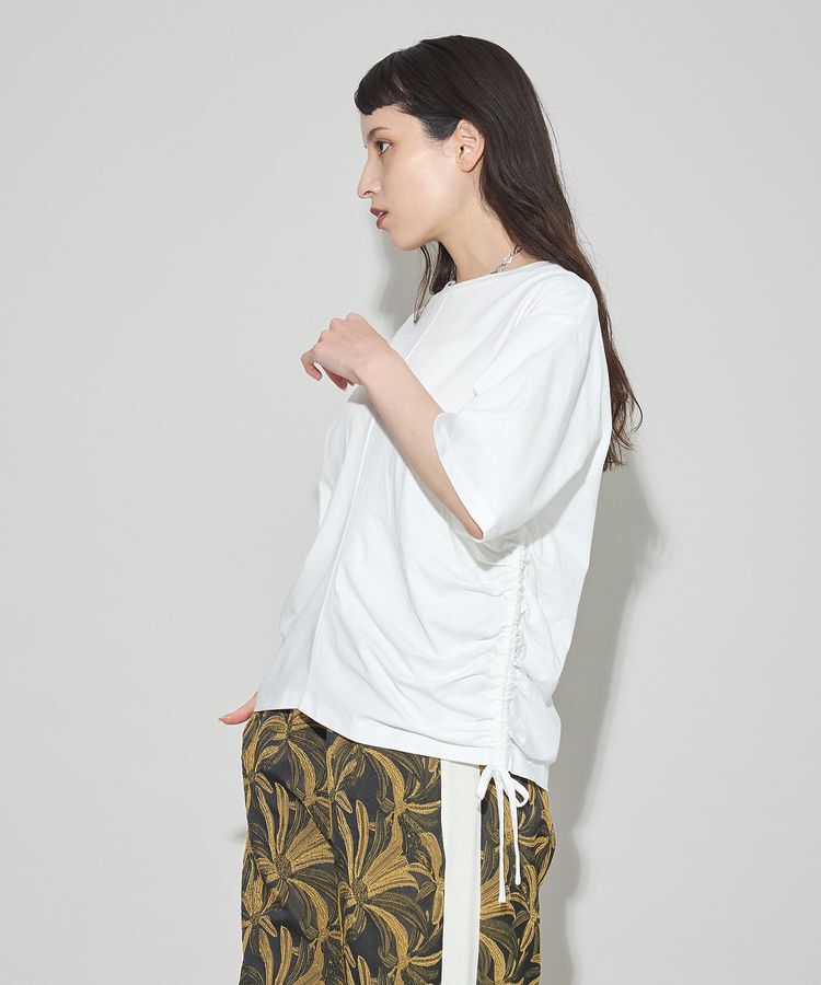 GARAGE OF GOOD CLOTHING「脇ドロストハーフスリーブプルオーバー」|Tシャツ・カットソー|