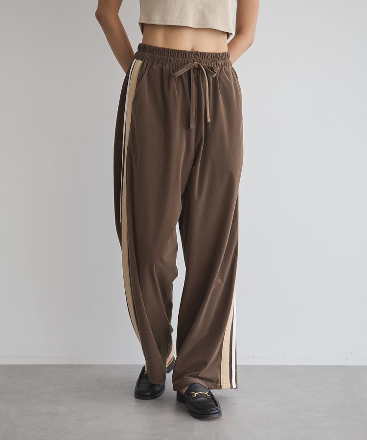 GARAGE OF GOOD CLOTHING「ベロア2ラインパンツ」|その他|Brown