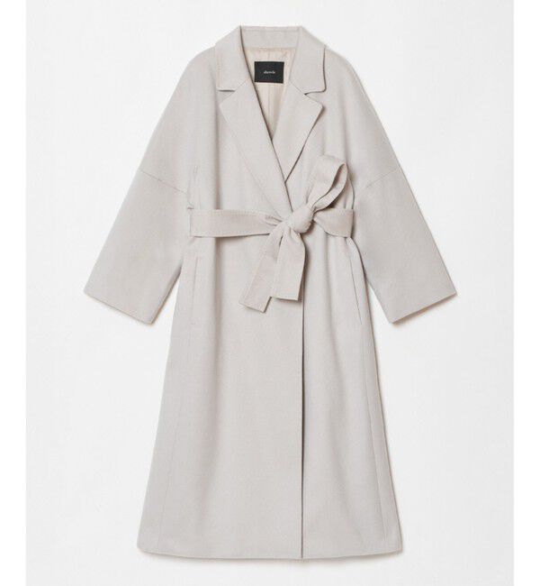 allureville「◇カシミヤビーバーコート」|トレンチコート|