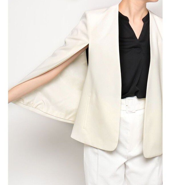 LOULOU WILLOUGHBY「【LOULOU WILLOUGHBY】リトルブラックケープジャケット」|その他|