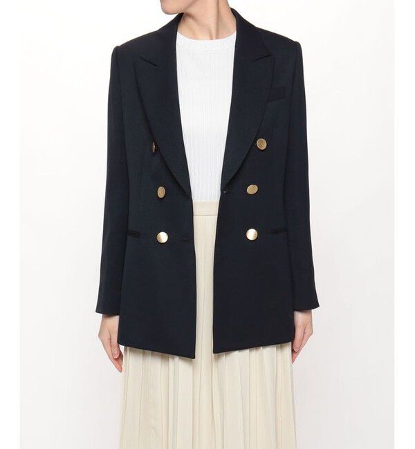 LOULOU WILLOUGHBY「【LOULOU WILLOUGHBY】ギャバジンテーラードジャケット」|テーラードジャケット|