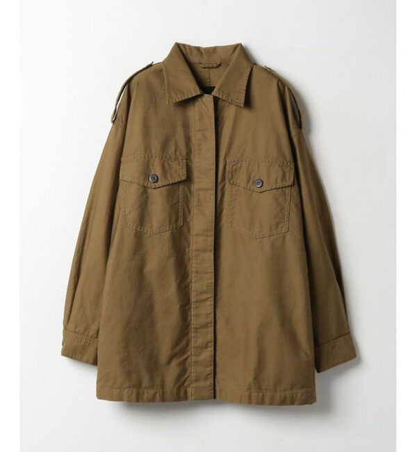 allureville「CバックサテンCPOジャケット」|その他|ベージュ