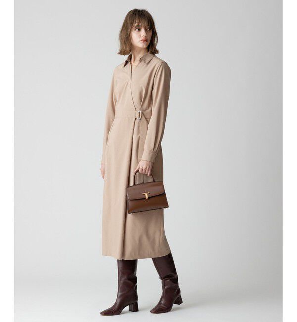 allureville「ソモウライクポリカシュクールワンピース」|ワンピース|