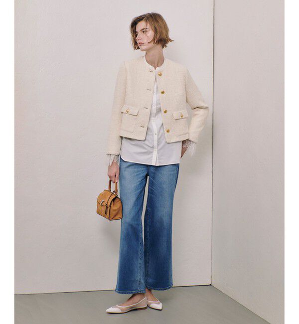 allureville「レーシードッキングシャツ」|シャツ・ブラウス|