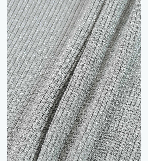 ur's「ラメVネックカーディガン」|ニット・セーター|