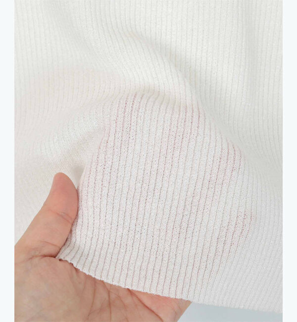 ur's「ラメVネックカーディガン」|ニット・セーター|